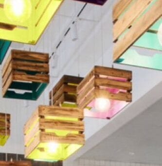Decoración con materiales reciclados