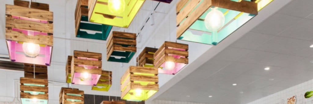 Decoración con materiales reciclados