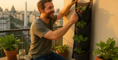 Huerta Vertical en Macetas