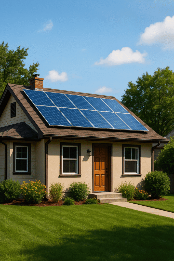 Energía solar en casa